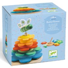 Jucărie bebe Turn flori și fluture, Djeco