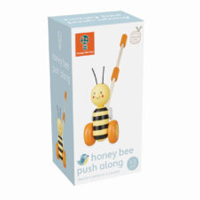 Jucărie de împins albinuță, Orange Tree Toys