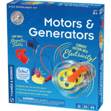 Kit STEM de construit motoare și generatoare, Thames & Kosmos