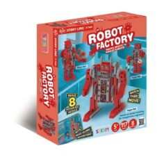 Kit STEM Fabrica de roboți, Genius Toy