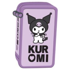 Penar echipat St.Majewski Kuromi Violet, 3 fermoare, violet