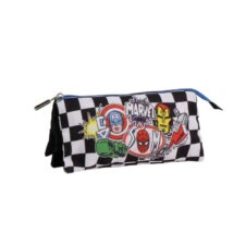 Penar neechipat Cerda Avengers, 1 fermoar, 3 compartimente, 22,5 × 11,5 × 2 cm