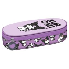Penar neechipat St.Majewski Kuromi Violet, 1 fermoar, oval