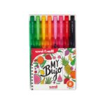 Set de 8 pixuri cu gel Uni-ball Signo My Bujo, 0,7 mm, 8 culori
