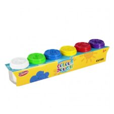 Plastilină Mega Creative Colour Dough, 6 culori × 56 g