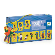 Puzzle Mă îmbrac singur, Djeco