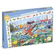 Puzzle Observație Secretele marii, Djeco