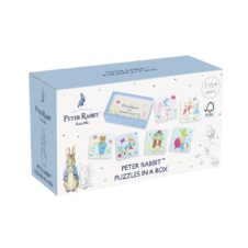 Puzzle-uri Peter Rabbit™ în cutie lemn, Orange Tree Toys