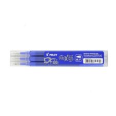 Set de 3 rezerve Pilot FriXion, 0,7 mm, albastre
