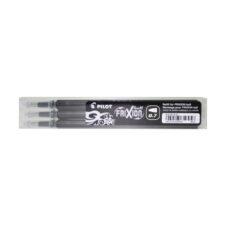 Set de 3 rezerve Pilot FriXion, 0,7 mm, negre