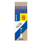 Set de 6 rezerve Pilot FriXion, 0,7 mm, albastre