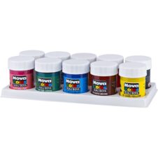 Culori guașă Nova Color, 10 culori × 25 ml