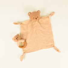 Set cadou Doudou + zornăitoare cu ursulețul Marcel, Egmont Toys
