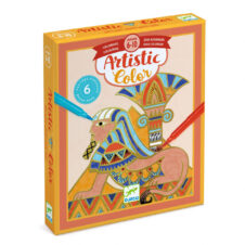 Set creativ de colorat Egipt, Djeco