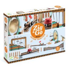 Set de construcție trasee Zig & Go Muzică 52 piese, Djeco