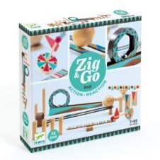 Set de construcție trasee Zig & Go Roll 28 piese, Djeco