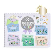 Set de invitatii Parada animalelor, Djeco