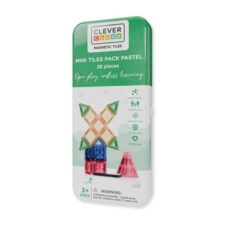 Set magnetic de construit cu plăcuțe mici, Cleverclixx