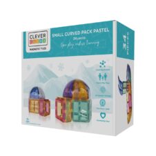 Set magnetic de construit Dome pastel 34 piese, Cleverclixx