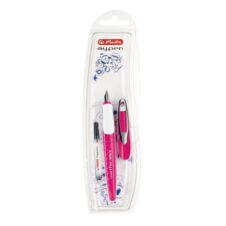 Stilou Herlitz My Pen, peniță M, roz/alb