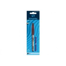 Stilou Schneider Opus -, peniță iridium M, alimentare rezerve, grip ergonomic, blister (+2 rezerve)