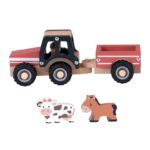Tractor cu remorcă și animăluțe, Egmont Toys